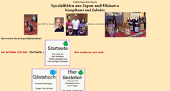 Desktop Screenshot of japan-ambiente.de